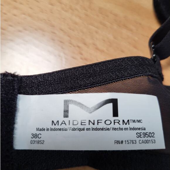 Maidenform Self Expressions Women's Lace Shaping Underwire Bra Size 38C NWT - Picture 10 of 10
